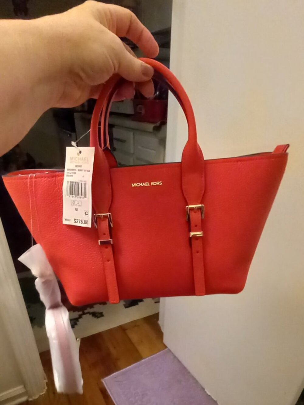 Michael Kors Moore Satchel   NWT